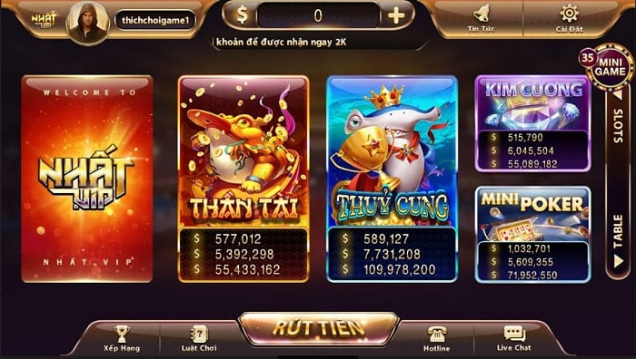 Hướng dẫn tải Nhatvip và chơi game ngay trên di động