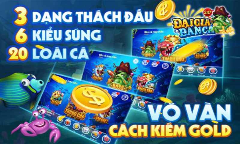 Hình ảnh giới thiệu về tựa game bắn cá 