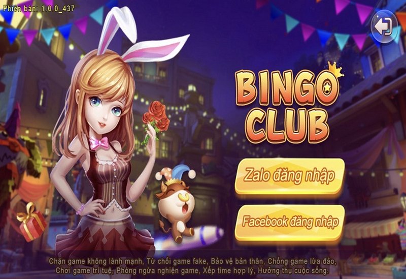 Đăng nhập vào BinGo Club