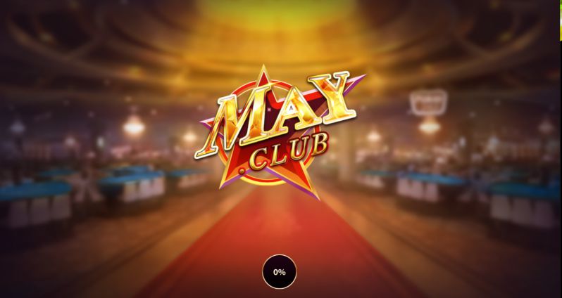 Giao diện May club đơn giản