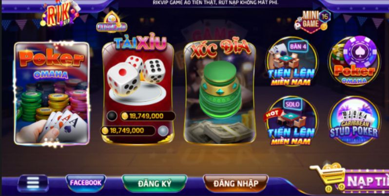 Rikvip là một trong những cổng game uy tín số 1 Việt Nam