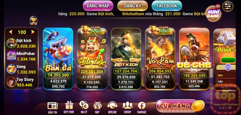 Cổng game Xeng88 siêu hấp dẫn