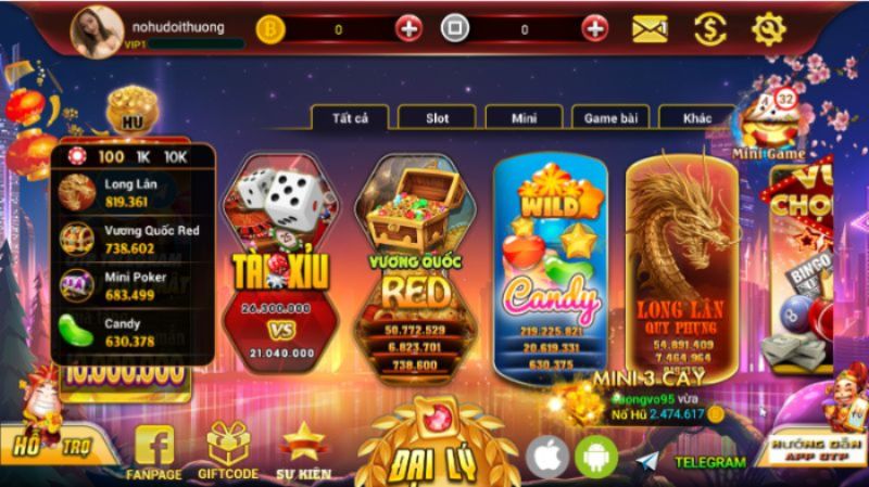 Giao diện thân thiện của cổng game K68 Club 