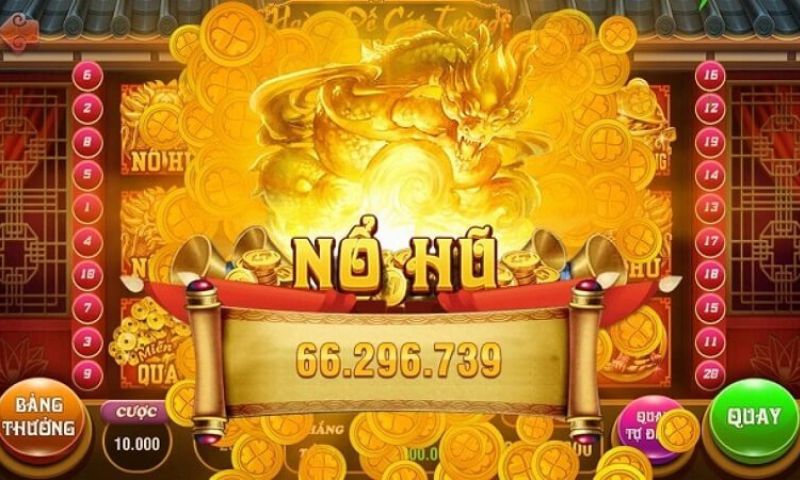 Đa dạng sản phẩm game Nổ hũ