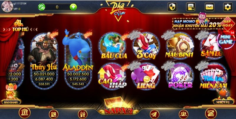 Kho game khổng lồ vô cùng hấp dẫn 