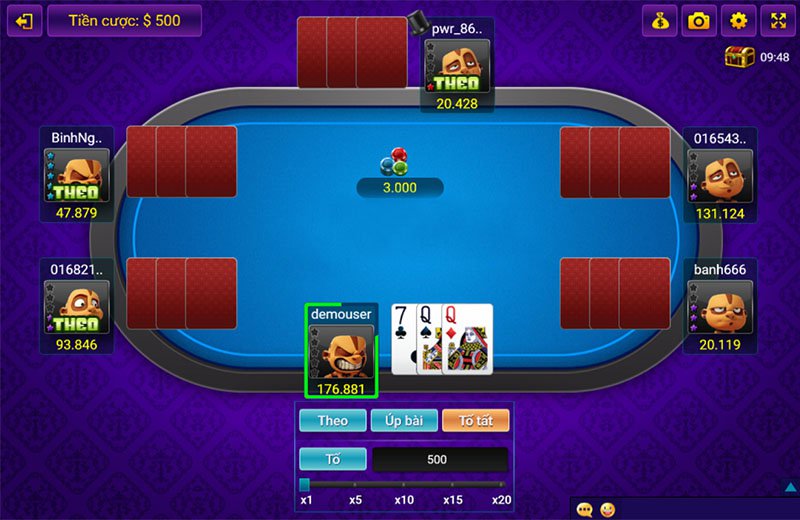 Chơi Liêng tại 68 game bài