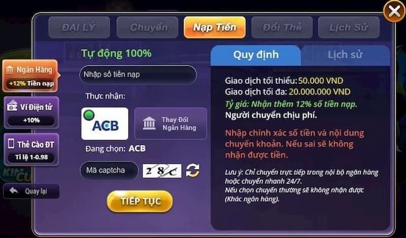 Hướng Dẫn Nạp Tiền Bet29 An Toàn Nhất