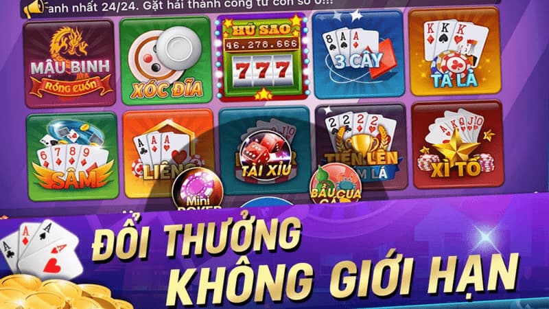 Những trò chơi có tại dom88 club