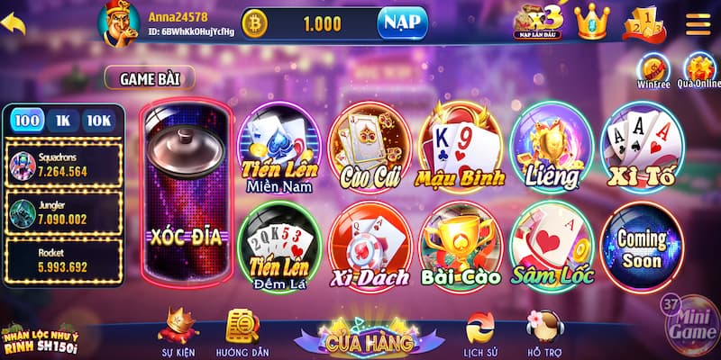 Game bài hấp dẫn lôi cuốn