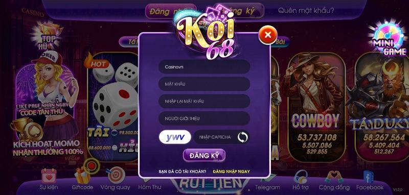 Hướng dẫn đăng ký tài khoản tại cổng game hot nhất 2023