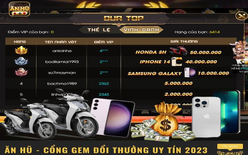 Tổng hợp các khuyến mãi HOT nhất của Anhu win