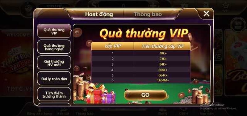 Ưu điểm của cổng game TDTC