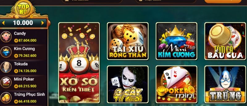 Kho game độc quyền đến từ Vip Club