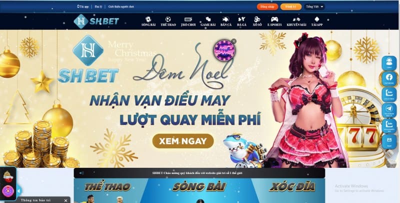 Thông tin chi tiết về trang cá cược Shbet